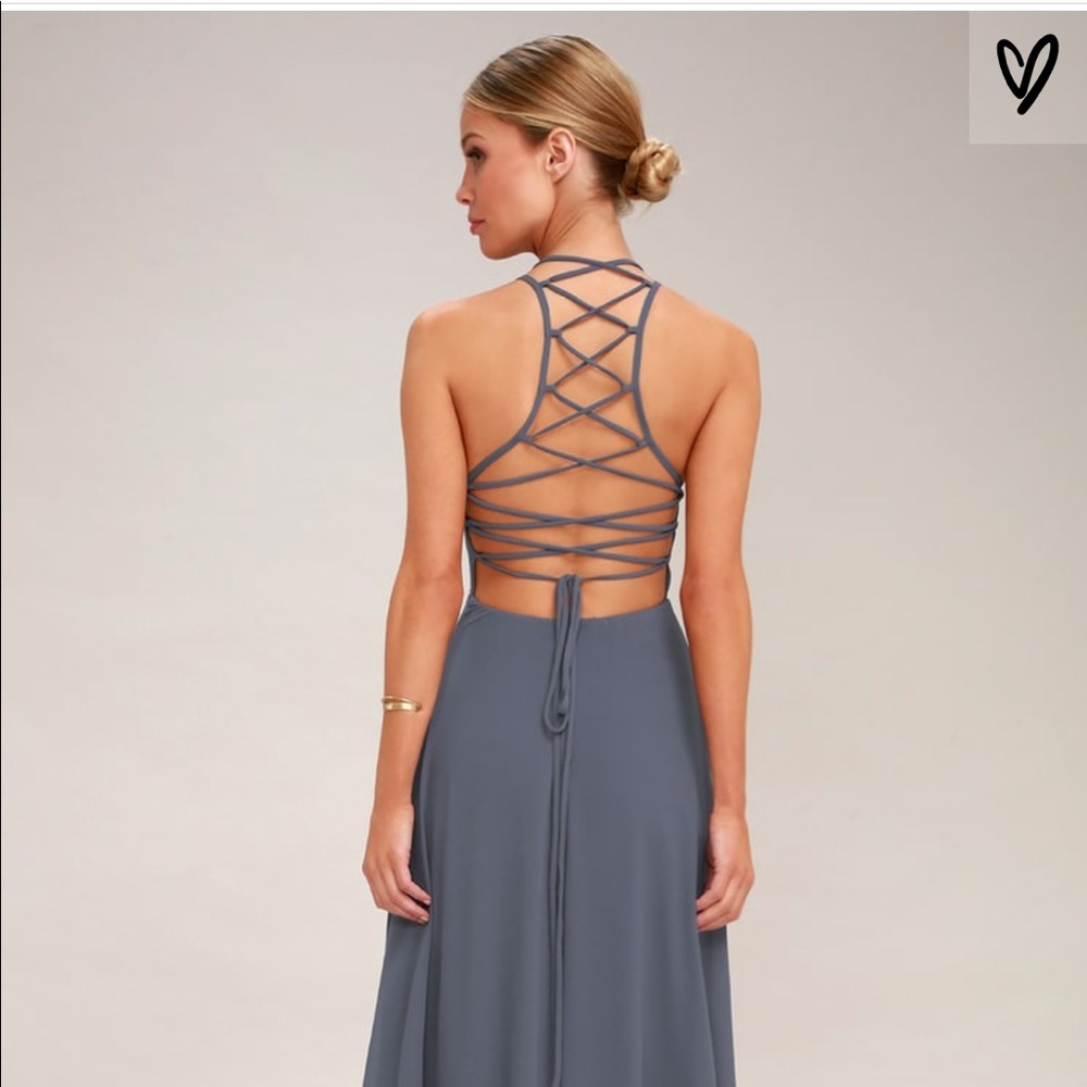 “Strappy to Be Here” formal dress